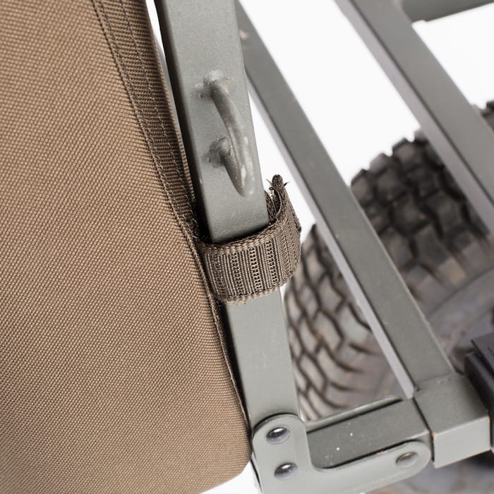 Close up of velcro grip