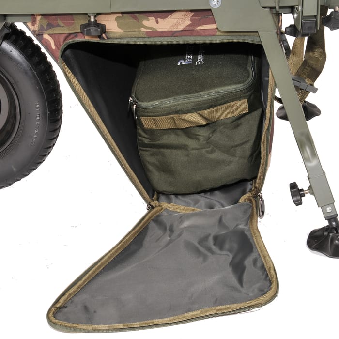 Carp Porter Drop In DMP Bag With Side Access Open
