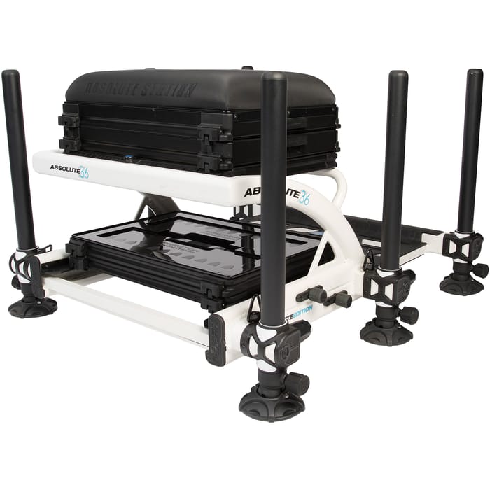 Preston Absolute 36 White Edition Seatbox Back