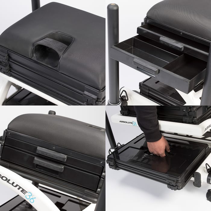 Preston Absolute 36 White Edition Seatbox Close Ups 3