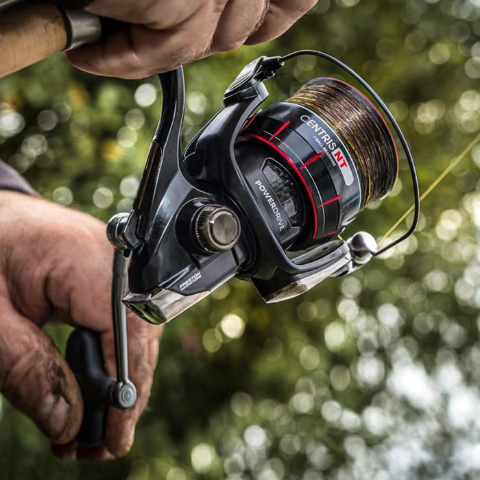 Preston Centris NT 520 Reel In Use