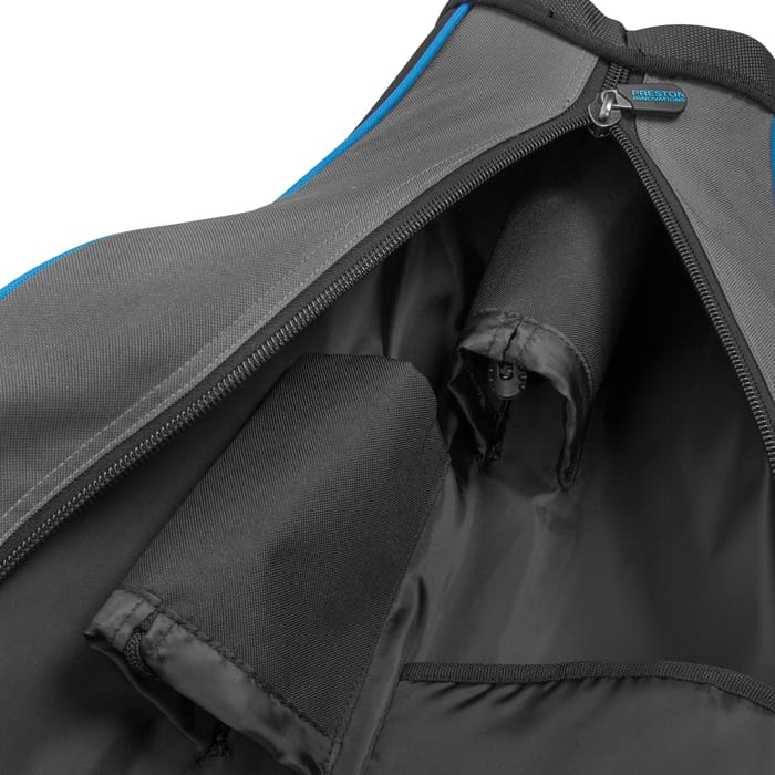 Preston Competition 2 Rod Fishing Holdall Inside