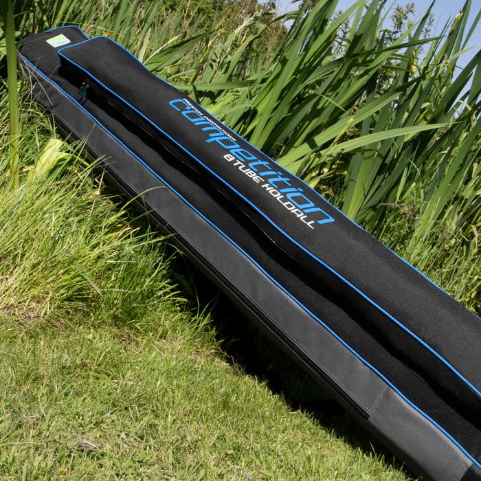 Preston Competition Fishing Holdall 8 Tube In Use