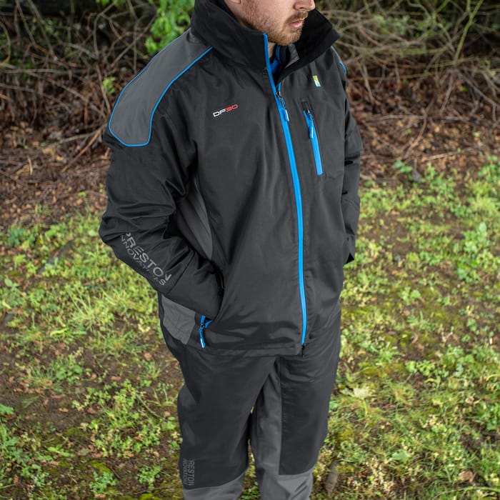Preston DF30 Fishing Suit In Use 1