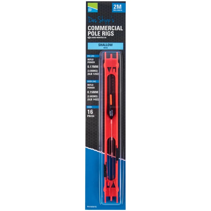 Preston DS Commercial Pole Rig Shallow
