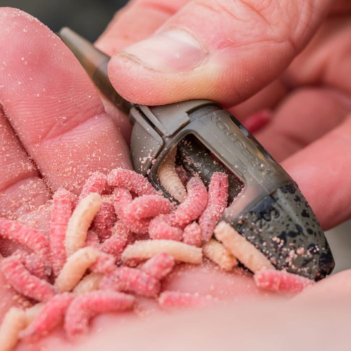 Preston ICS In-Line Maggot Feeder In Use 2