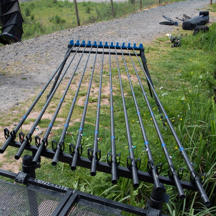 Preston Offbox Extending Gripper Roost In Use