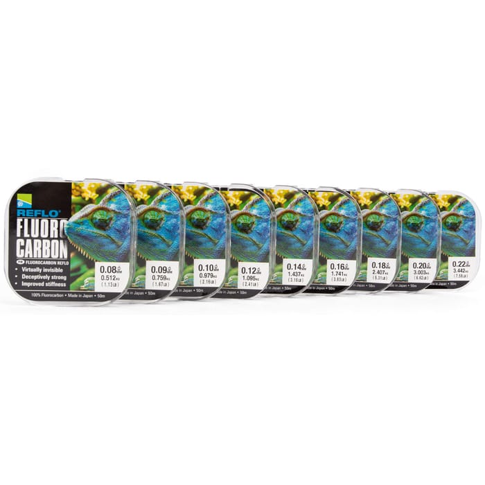 Preston Reflo Fluorocarbon Range