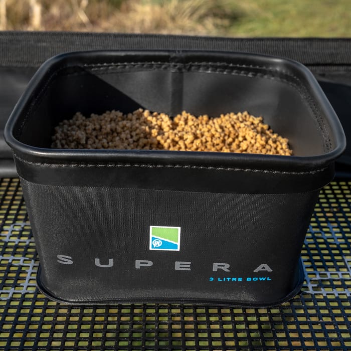 Preston Supera 3 Litre EVA Bowl In Use With Bait