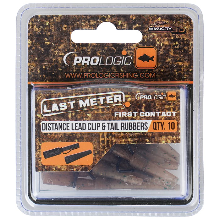Prologic Last Meter Mimicry Distance Leadlip & Tailriubber Packet