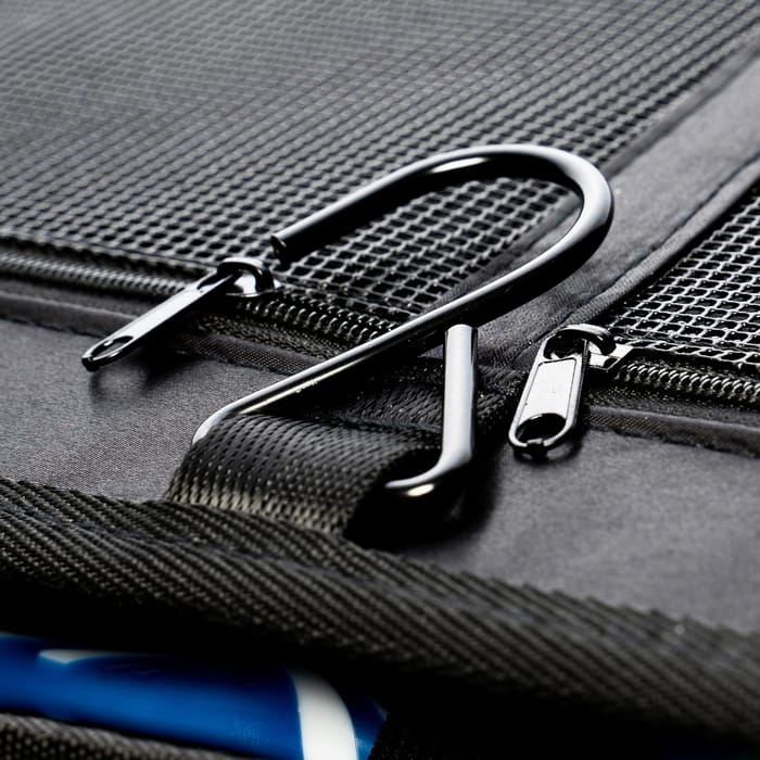 RidgeMonkey LX Bath Towel & Weatherproof Shower Caddy 9