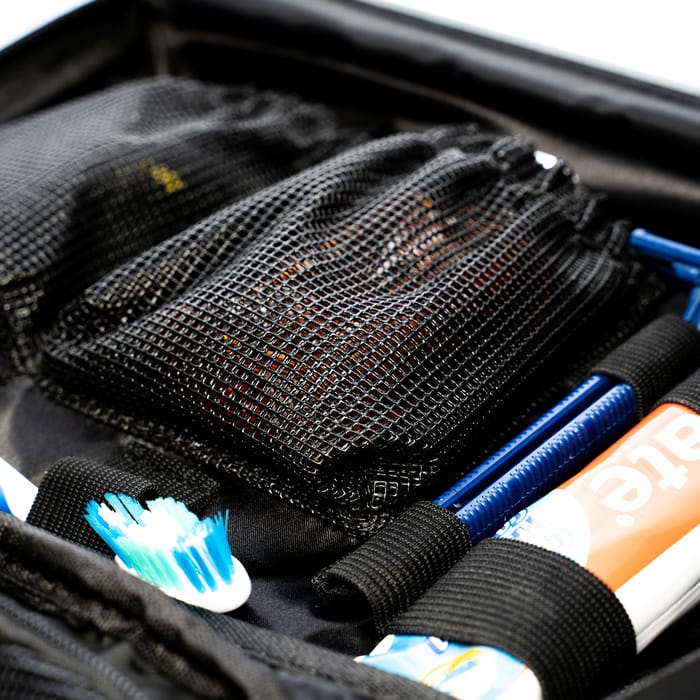 RidgeMonkey LX Bath Towel & Weatherproof Shower Caddy 6