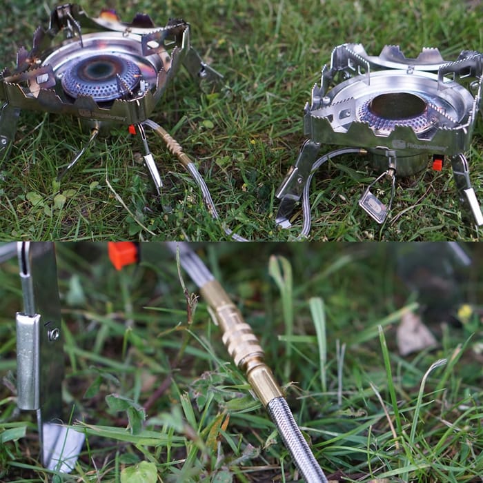 Two Stove Heads From RidgeMonkey Quad Connect