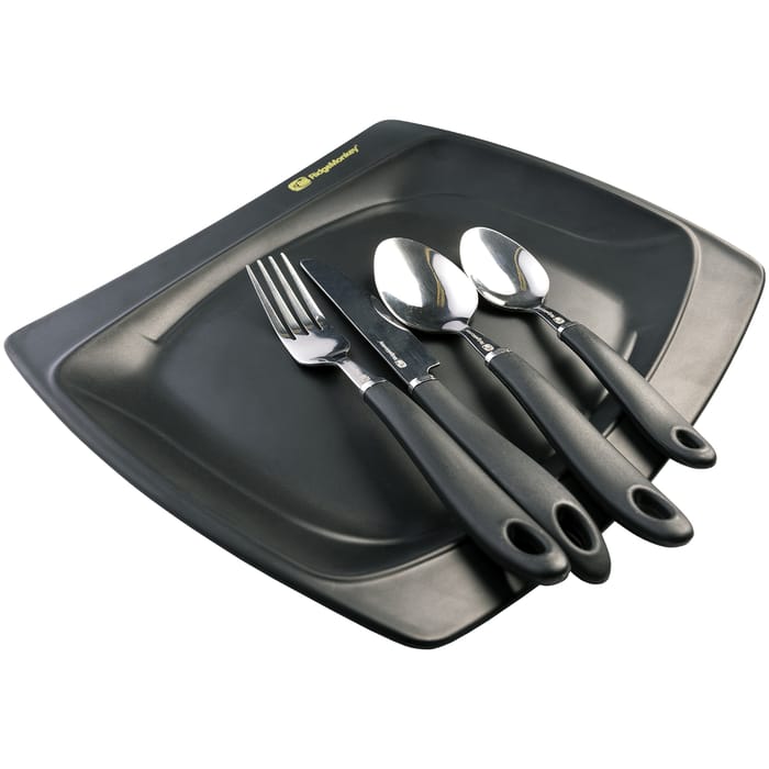 RidgeMonkey SQ DLX Large Plate & Cutlery