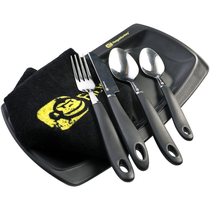 RidgeMonkey SQ DLX Long Plate Set