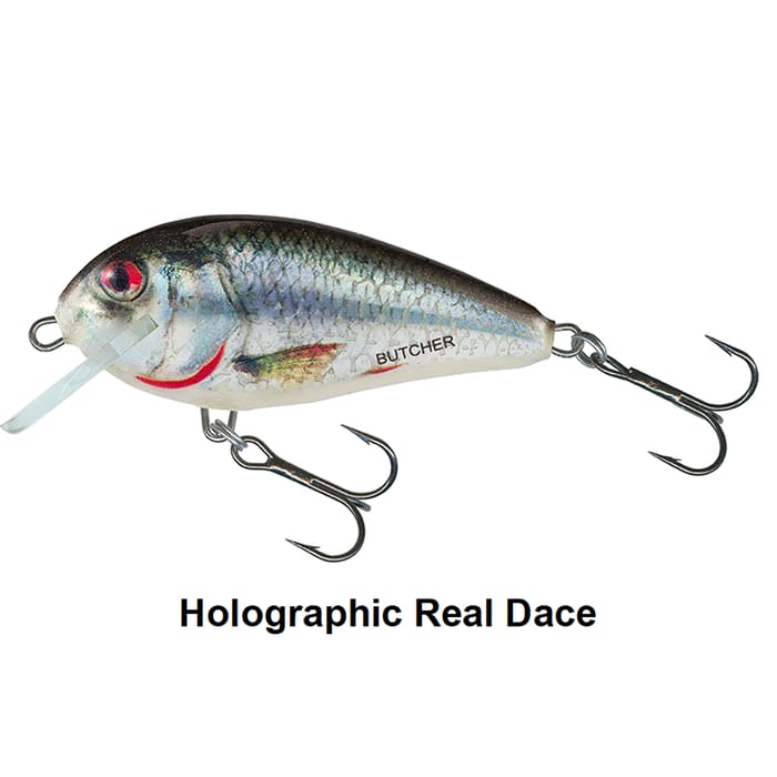 Salmo Butcher Floating Lure 5cm Holographic Real Dace
