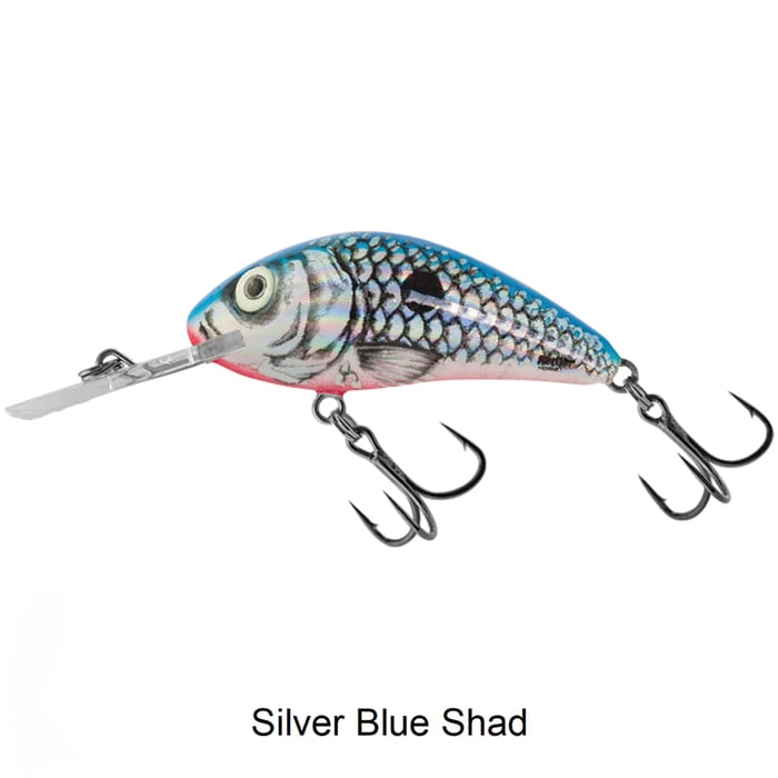 Salmo Rattlin Hornet 3.5cm Floating Lure Silver Blue Shad