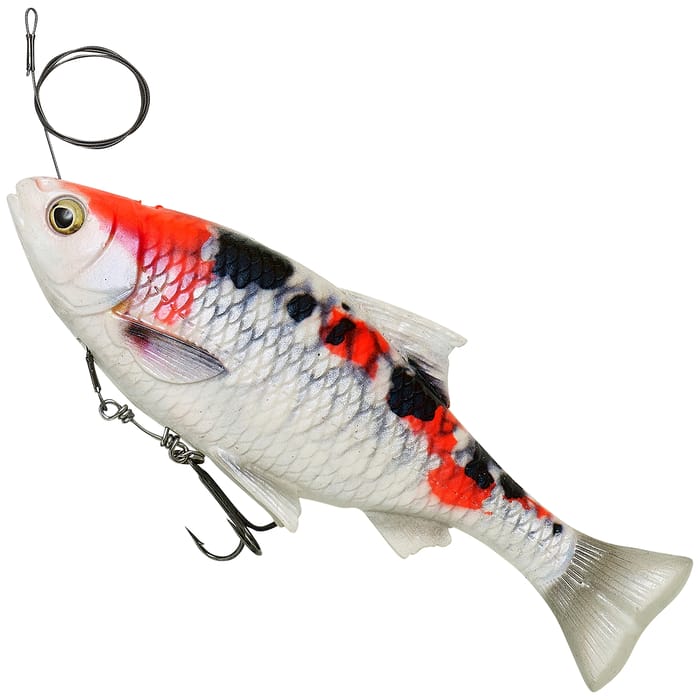 Savage Gear 4D Line Thru Pulse Tail Roach 18cm SS Koi