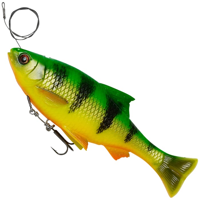 Savage Gear 4D Line Thru Pulse Tail Roach 18cm SS Firetiger
