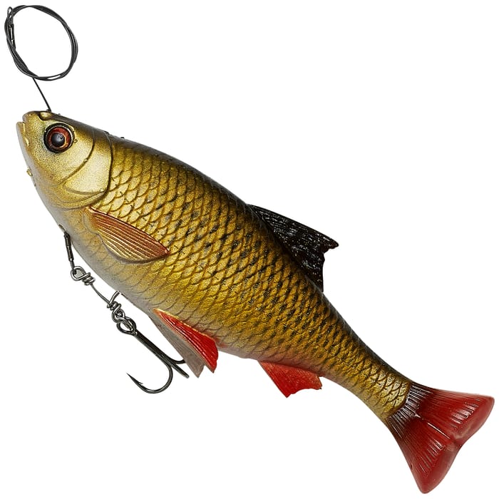 Savage Gear 4D Line Thru Pulse Tail Roach 18cm SS Rudd