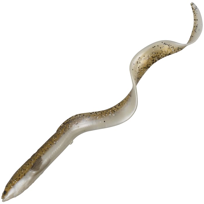 Savage Gear LB Real Eel Lure Olive Sparkle Pearl