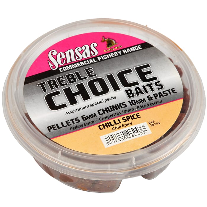 Sensas Treble Choice Bait Tub