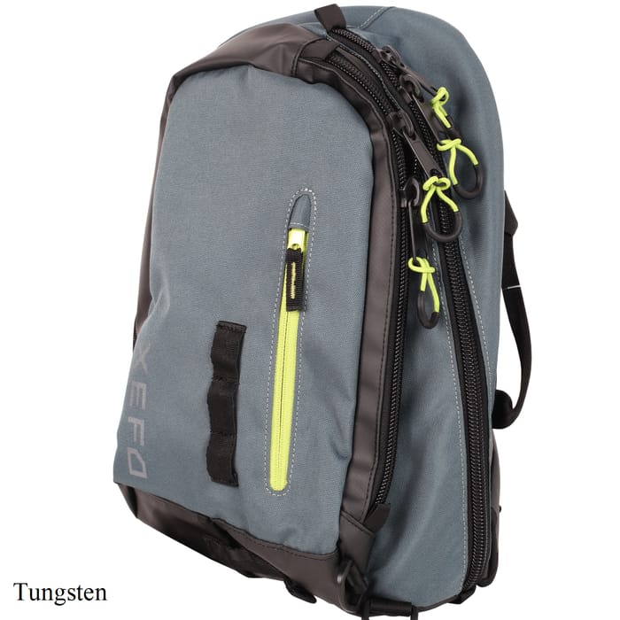 Shimano XEFO Light Salt Sling Shoulder Bag Tungsten Front