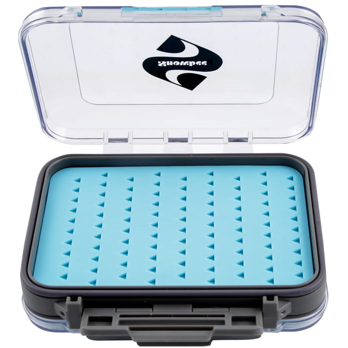 Snowbee Easy-Vue Silicone Foam Fly Box Medium Open