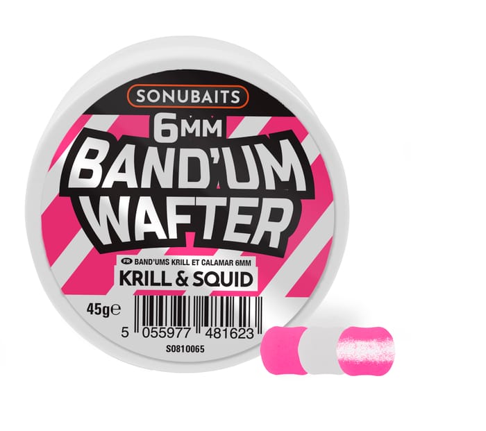 Sonubaits 6mm Band'um Wafters Krill & Squid
