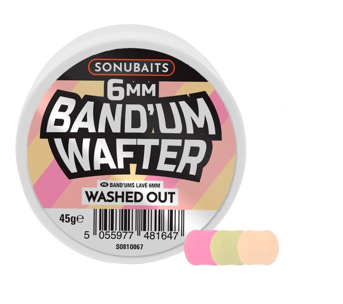 Sonubaits 6mm Band'um Wafters Washed Out
