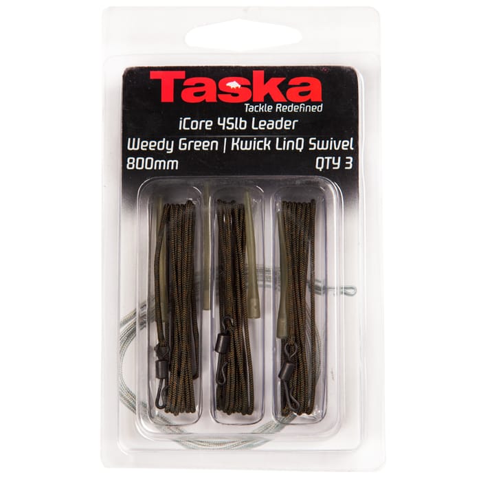 Taska iCore 45lb Leader Kwick LinQ Swivel