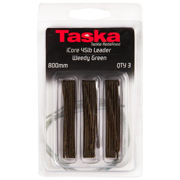 Taska iCore 45lb Leaders Weedy Green