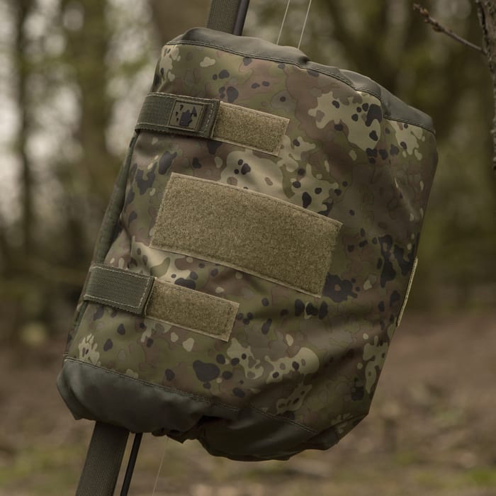 Thinking Anglers Camfleck Fishing Reel Pouch In Use 3