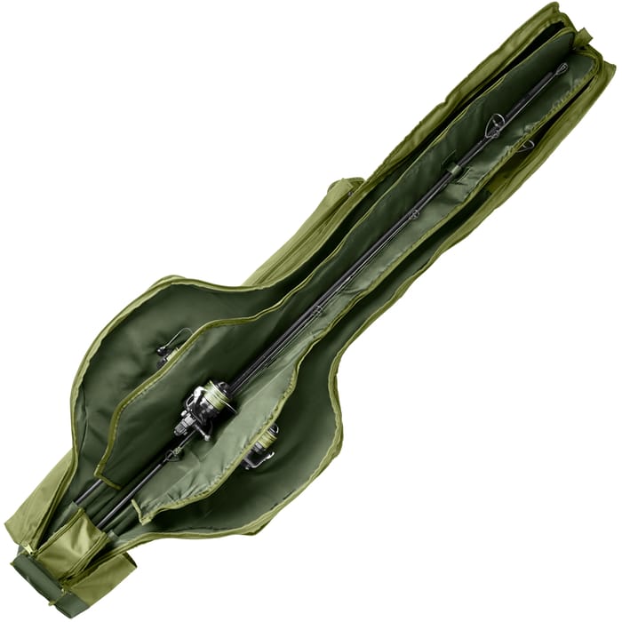Trakker NXG 3 Rod Padded Fishing Sleeve 13ft Open