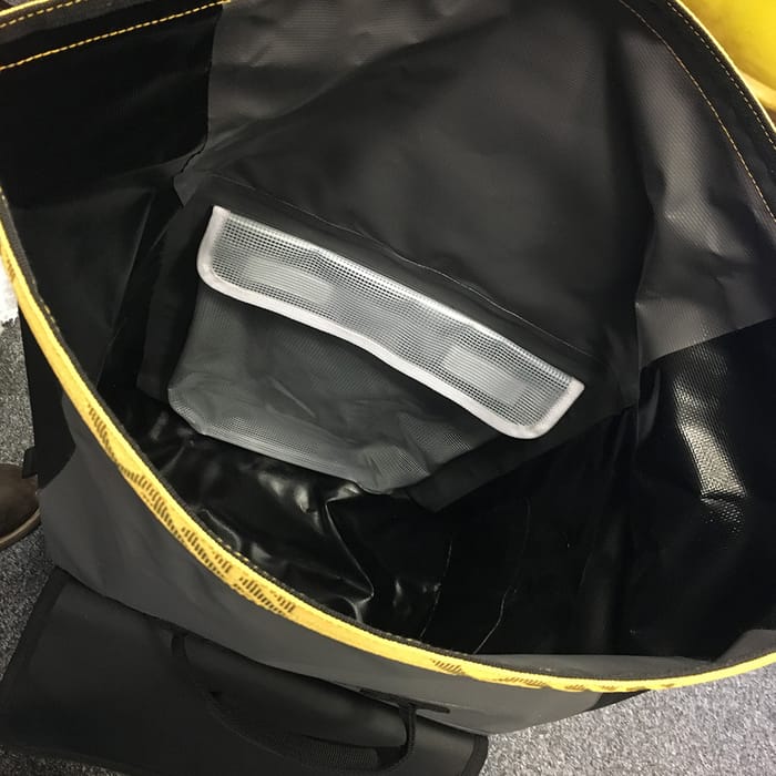 Inside Vass Dry Ruck Sack