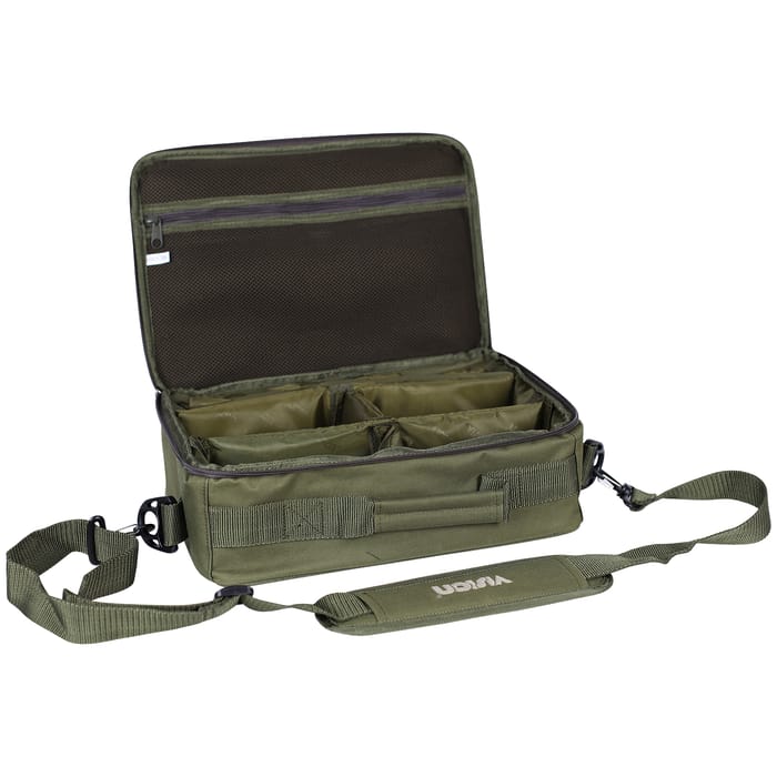 Vision Kenwick Deluxe Reel Bag Open 2