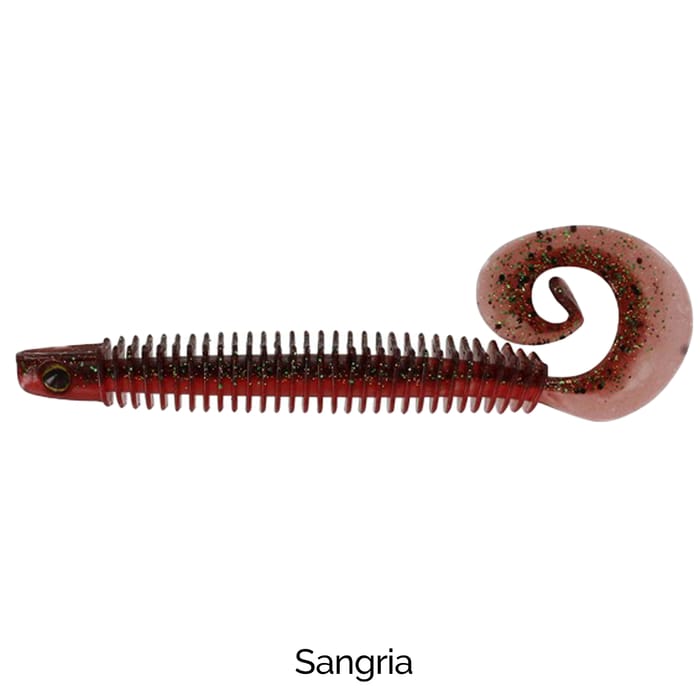 Westin Lures RingTeez CurlTail Lure 10cm Sangria