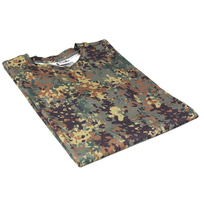 Wofte Flecktarn T-Shirt Folded
