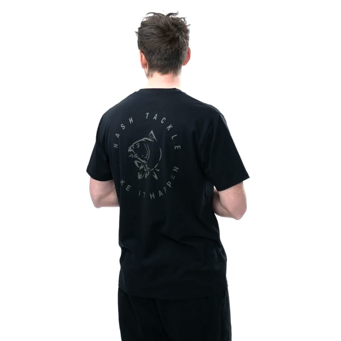 Nash Make It Happen Carp Logo T-Shirt - Black