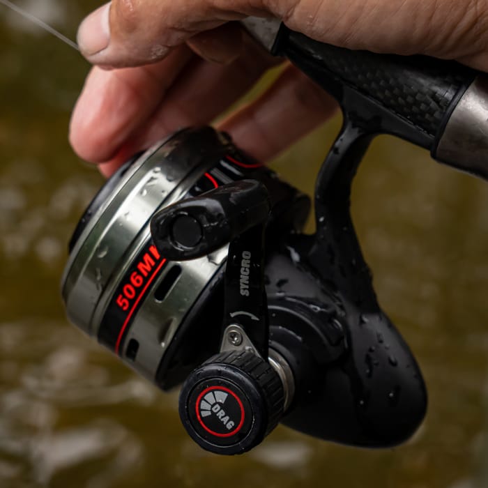 Abu Garcia 506 MKII Reel In Use 2