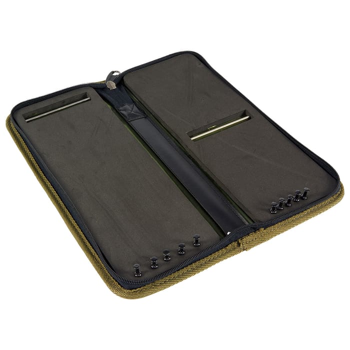 Advanta Stiff Rig Pouch Open