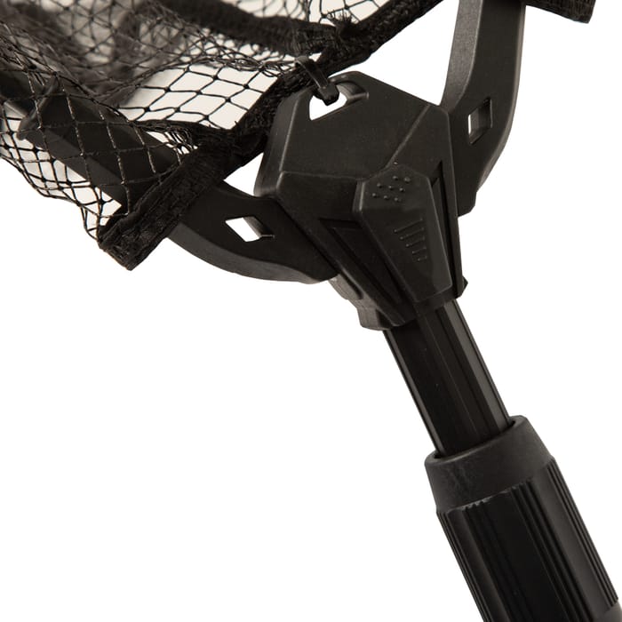 Advanta Rubber Mesh Folding Landing Net & Handle 60cm Close Up 5