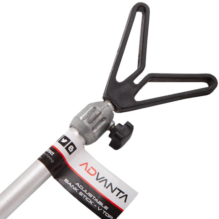 Advanta Aluminium Adjustable V Top Bankstick Close Up 1
