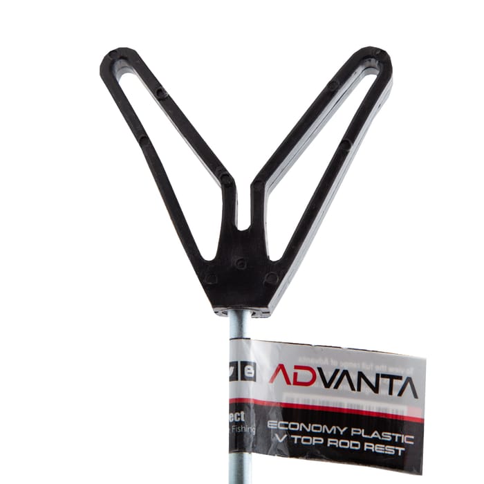 Advanta Aluminium Plastic V Top Rod Rest Close Up
