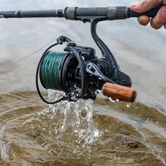 Advanta Big Pit Spod & Marker Fishing Reel Inc Braid In Use 1