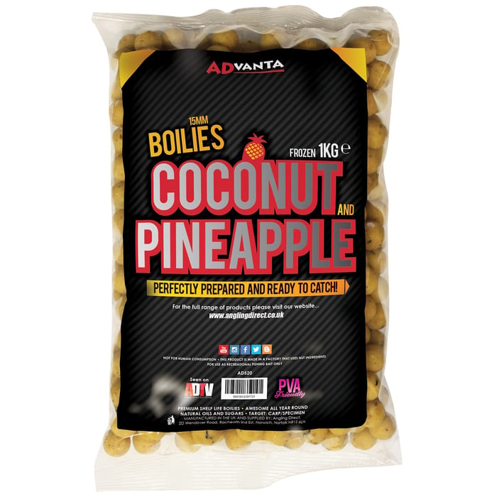 Advanta Coconut And Pineapple Frozen Boilie