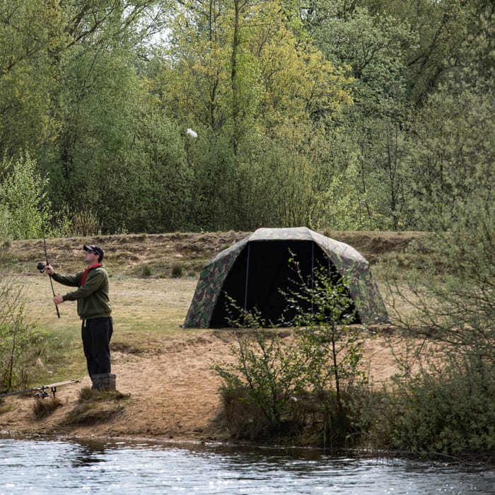 Advanta Discovery CCX DPM Low Rider Fishing Brolly Front