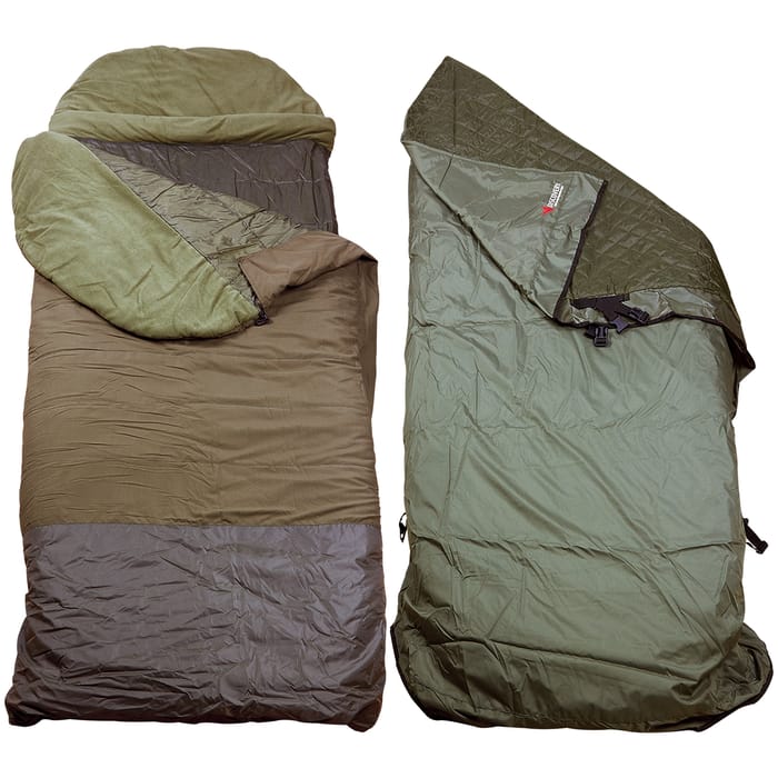 Advanta Discovery CX4 Sleeping Bag & Peachskin Combo