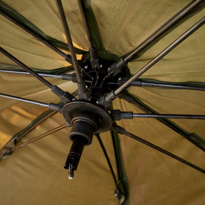 Advanta Discovery CX 55inch Hermit Fishing Brolly Close Up 2