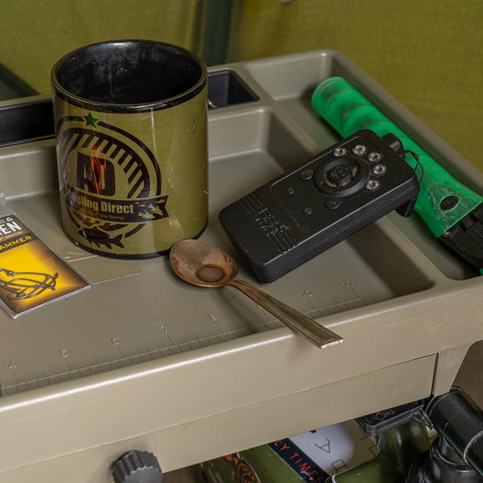 Advanta Discovery CX Bivvy Table In Use 5